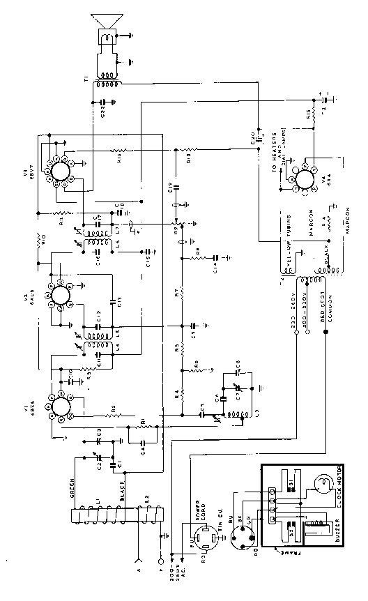 AMALAGAMATED-WIRELESS AWA-RADIOLA 469-MA CLOCK-CONTROLLED-RADIO SM ...