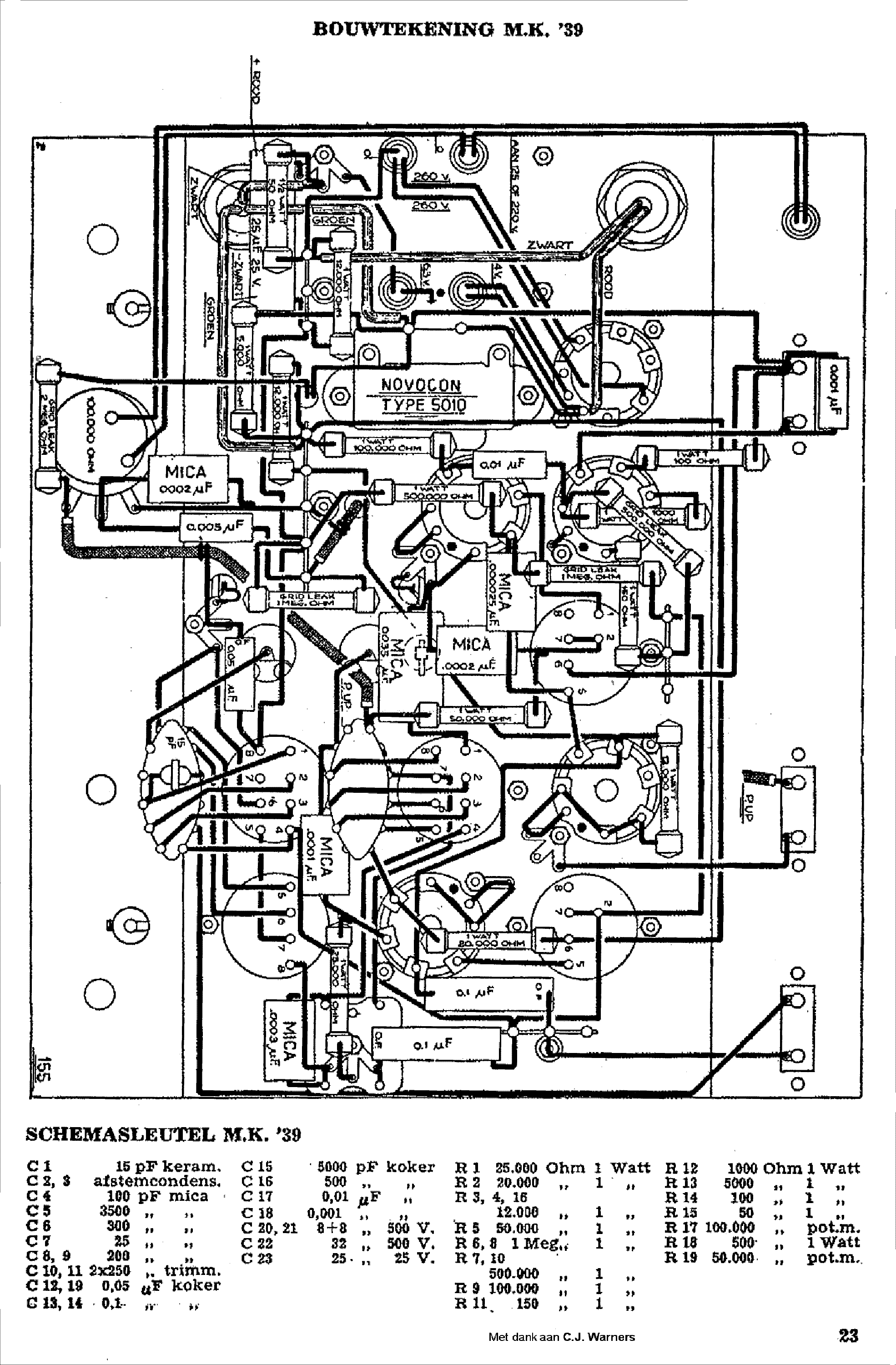 AMROH MODELSUPER MK39 KIT RADIO SM Service Manual download, schematics ...