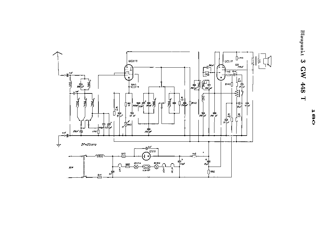 BLAUPUNKT 3GW448T RADIO SCH service manual
