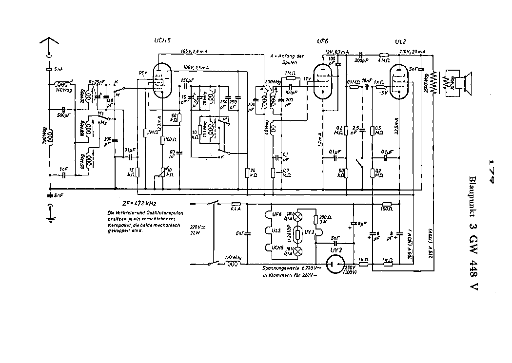 BLAUPUNKT 3GW448V RADIO SCH service manual