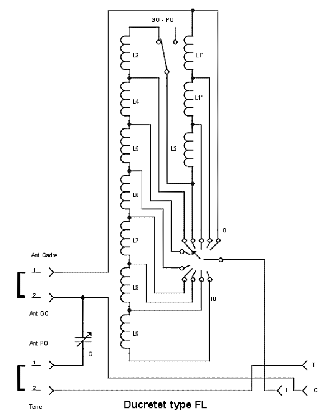 DUCRETET FL INPUT SELECTOR FILTER RADIO SCH service manual (1st page)