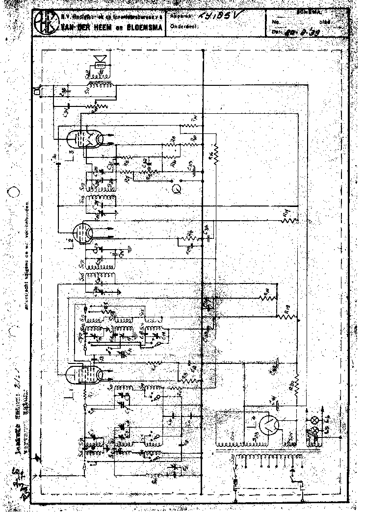 ERRES KY185V RECEIVER 1939 SM service manual