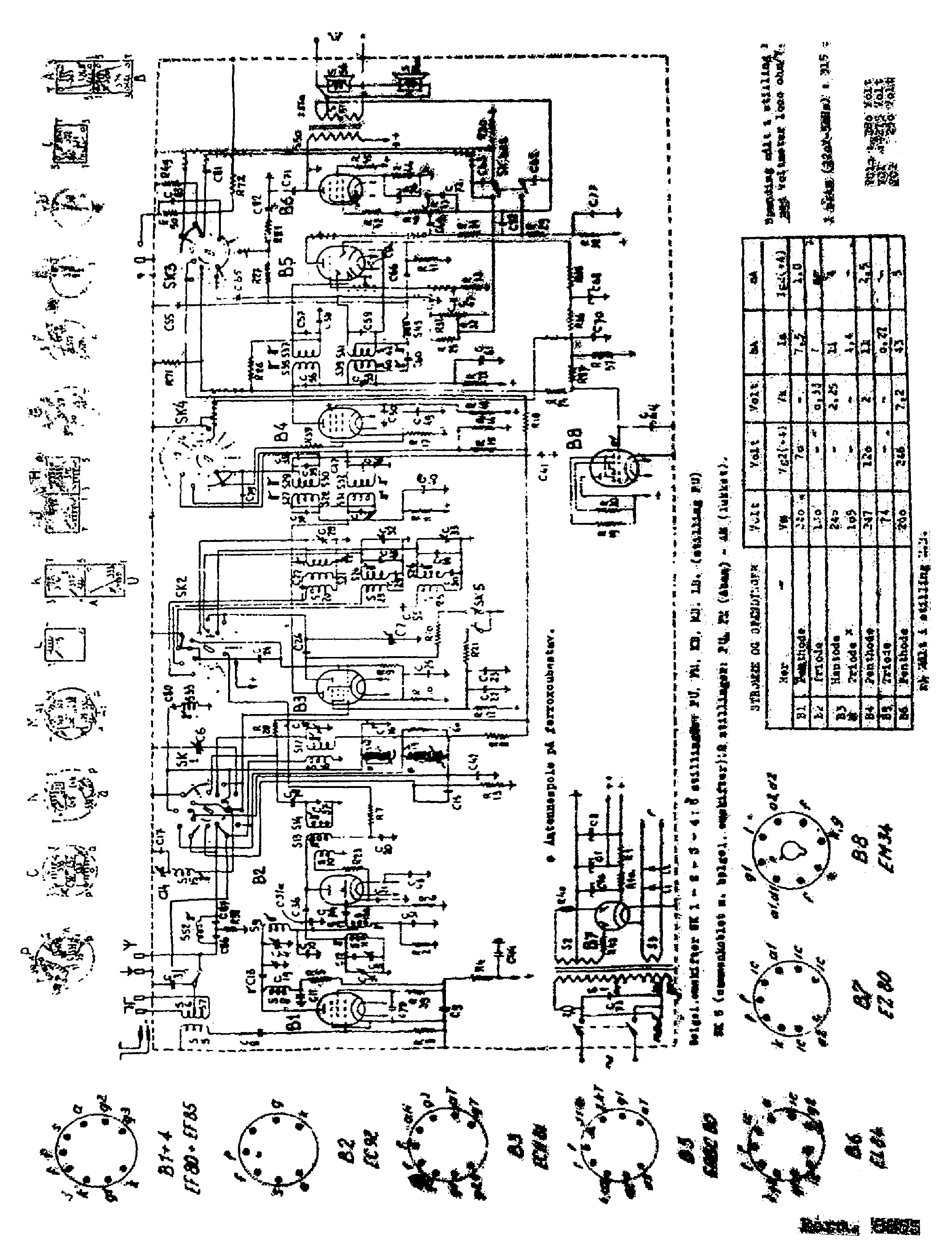 POPE RA405A AM-FM AC RECEIVERF SCH Service Manual download, schematics ...