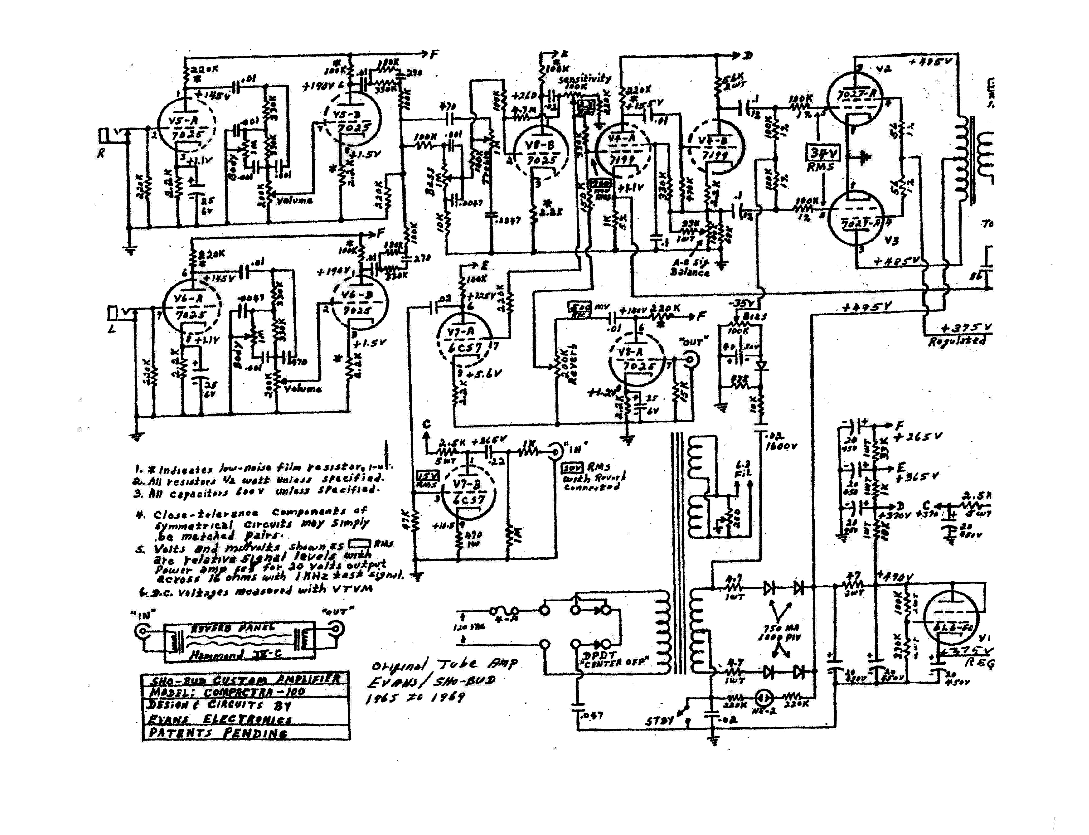 SHOBUD COMPACTRA-100 SCH Service Manual download, schematics, eeprom ...