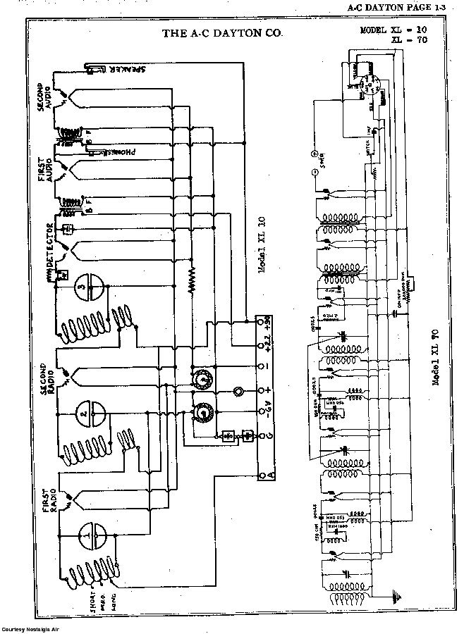 THE A-C DAYTON CO. XL-10 70 SCH Service Manual download, schematics ...