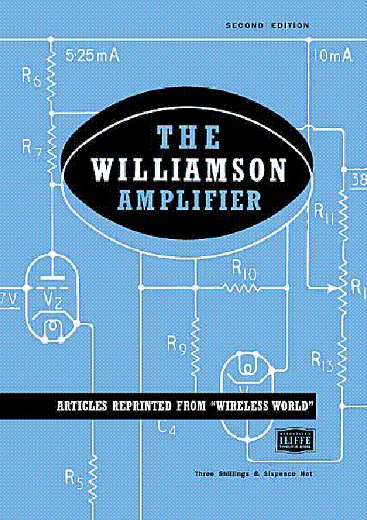 WILLIAMSON AMPLIFIER COLLECTION OF ARTICLES 194752 SM Service Manual
