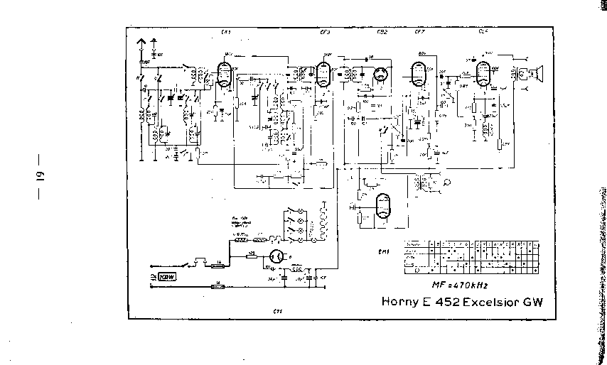 HORNY E452 EXCELSIOR GW RADIO SCH service manual (1st page)