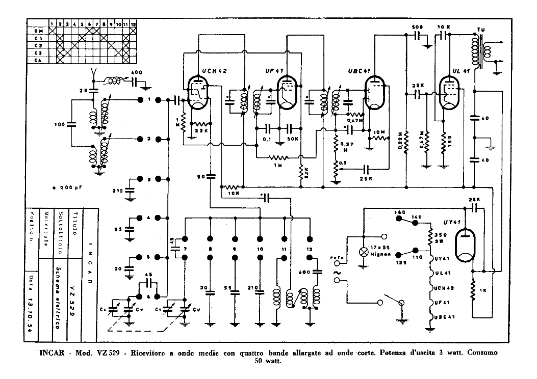 INCAR VZ529 AM RADIO RECEIVER SCH Service Manual download, schematics ...