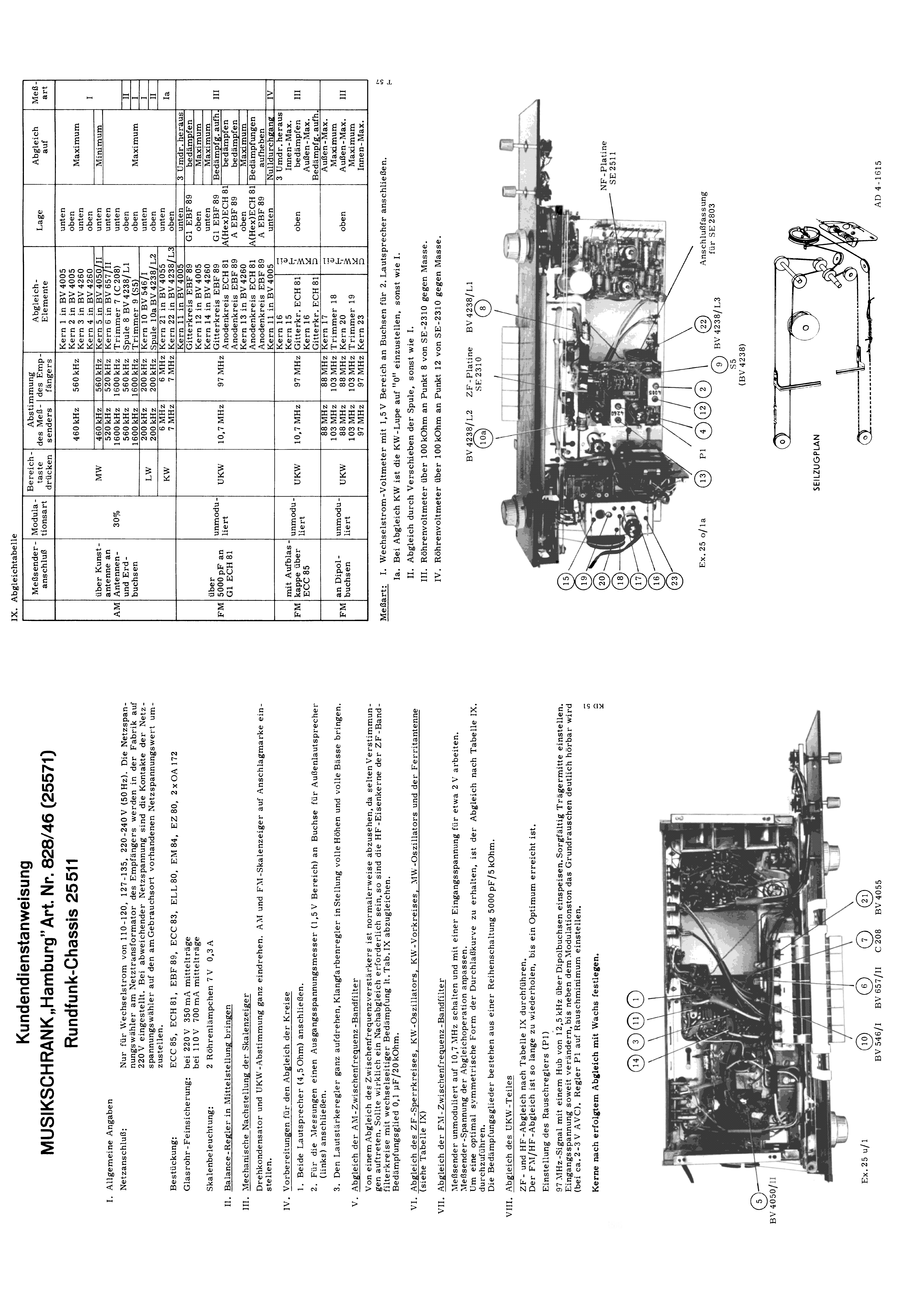 KOERTING MUSIKSCHRANK HAMBURG 25571 SM service manual