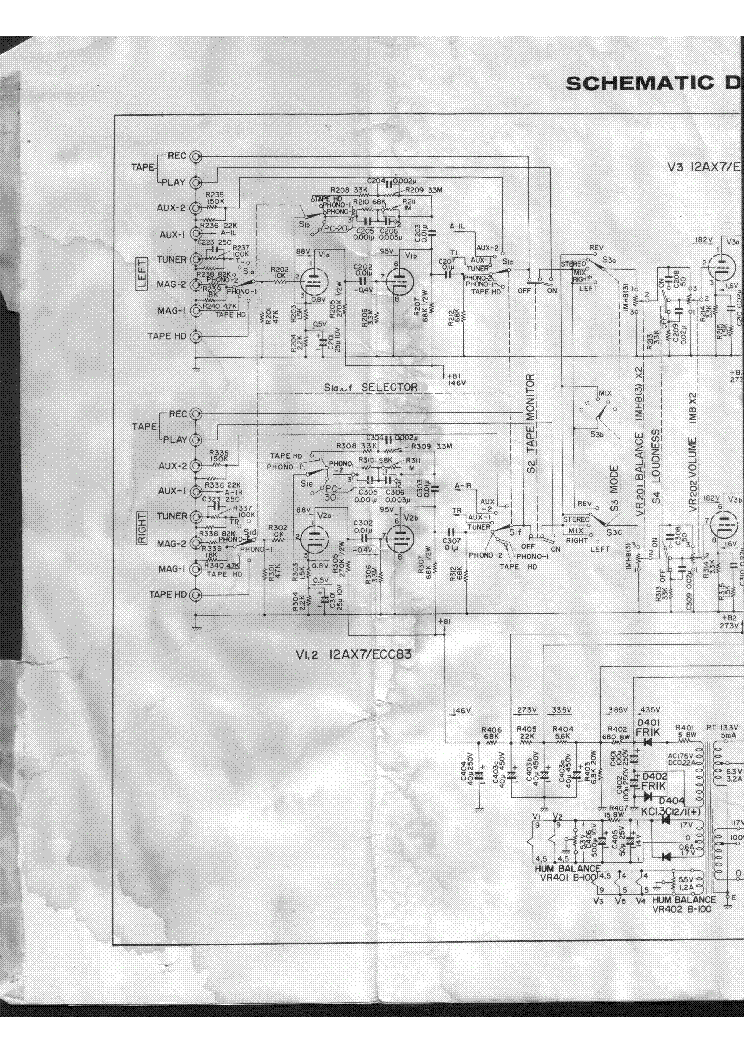 LAFAYETTE LA224B 4X6BQ5 STEREO AMPLIFIER SCH Service Manual download Sns-Brigh10