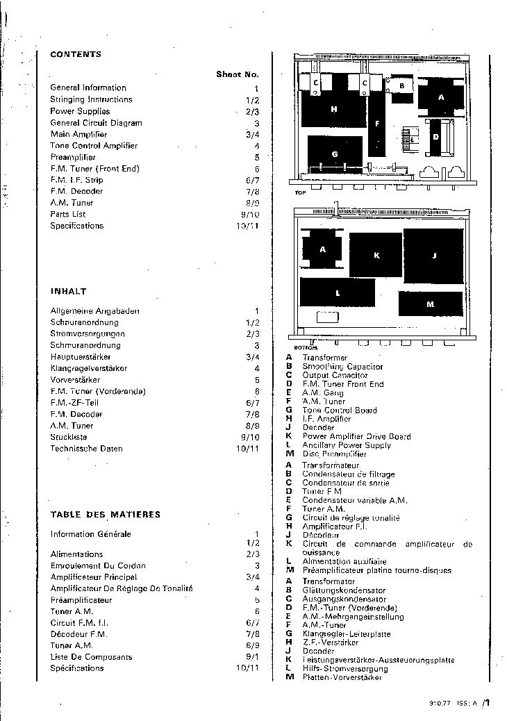LEAK DELTA 75 AM-FM RECEIVER 1977 SM service manual (2nd page)