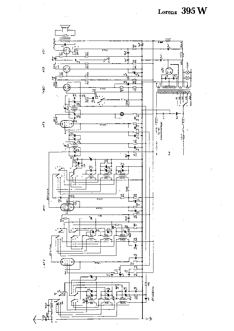 LORENZ 395W RECEIVER SCH service manual