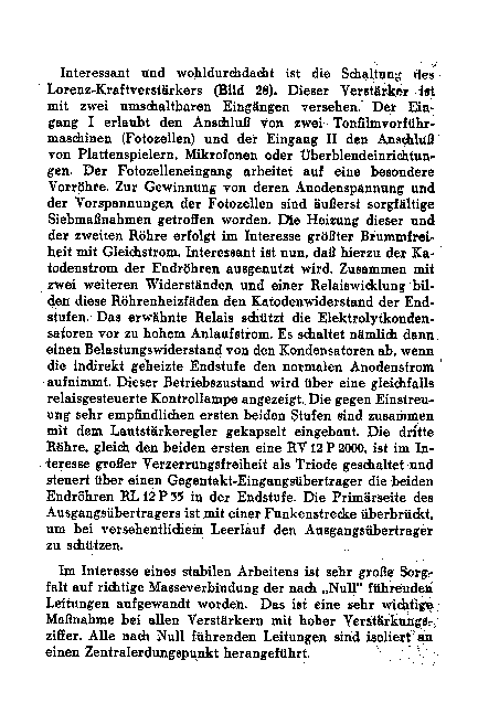 LORENZ LVA 75 47 SCH service manual