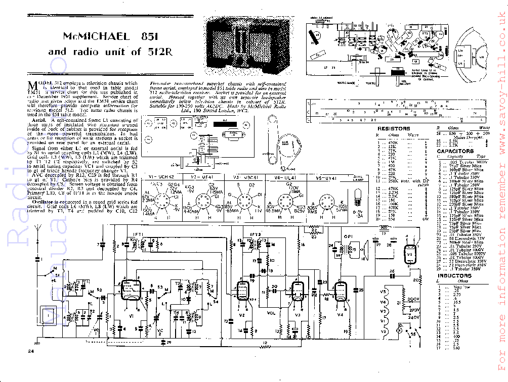 MCMICHAEL 512R service manual