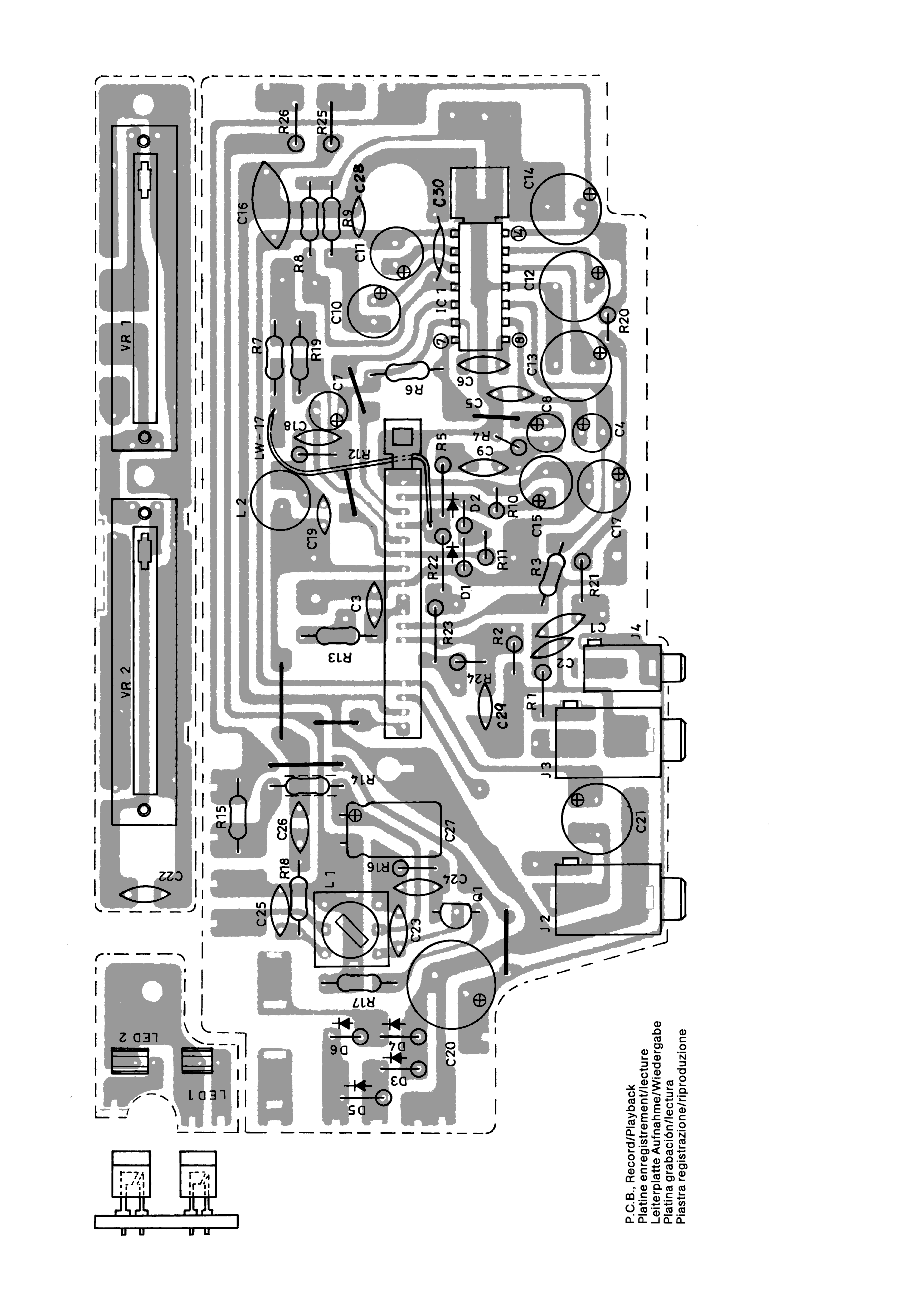 NORDMENDE MONOCORDER 1260 983.410H SM service manual (2nd page)