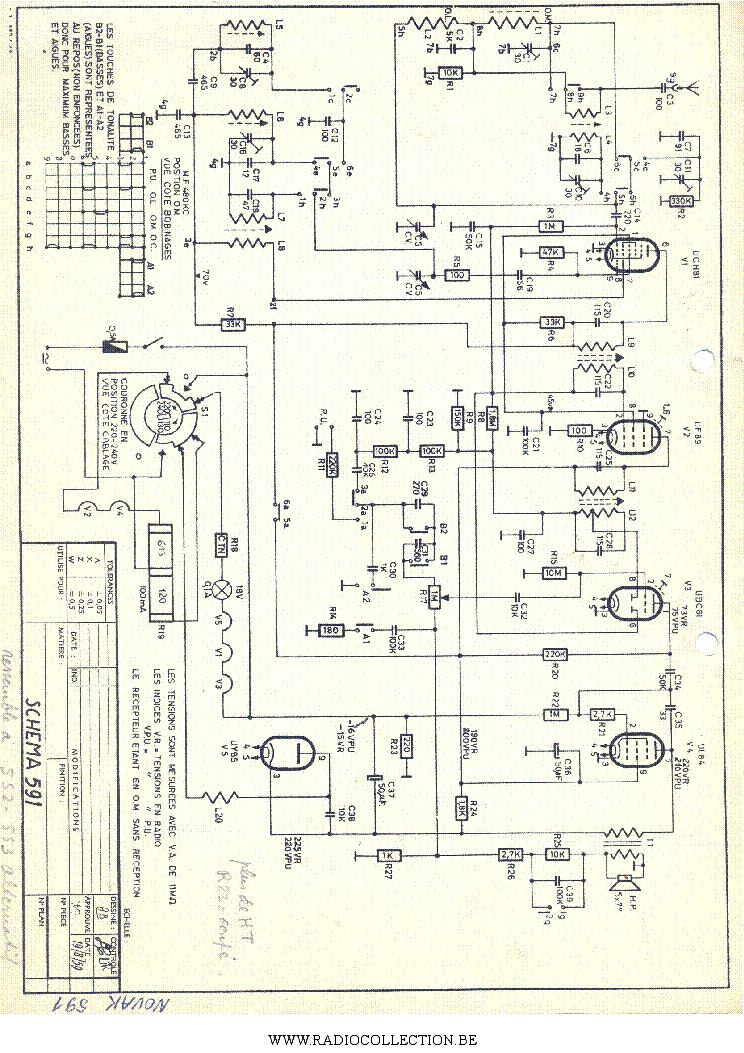 NOVAK 591 SCH service manual