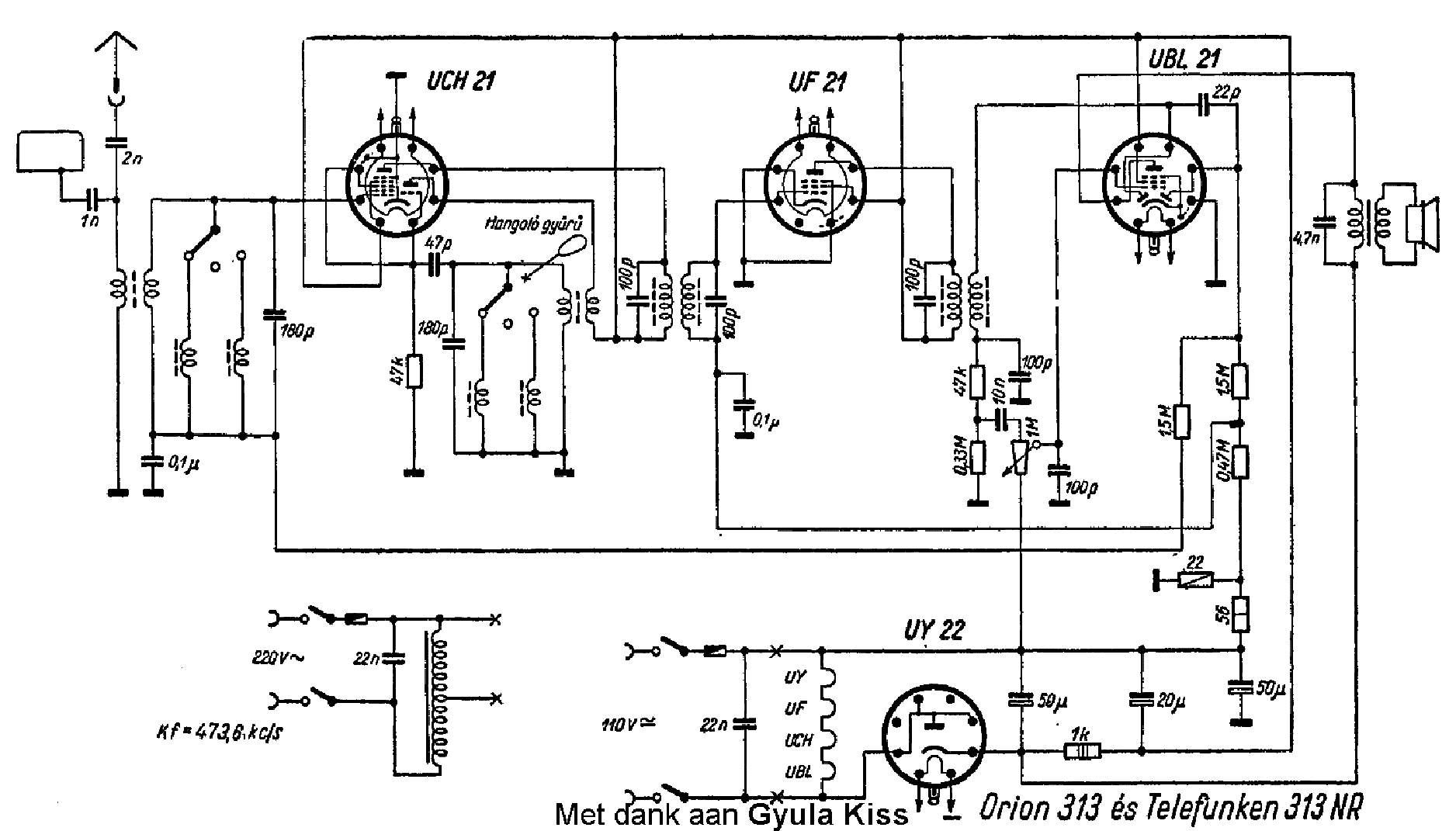 Telefunken 1481 схема