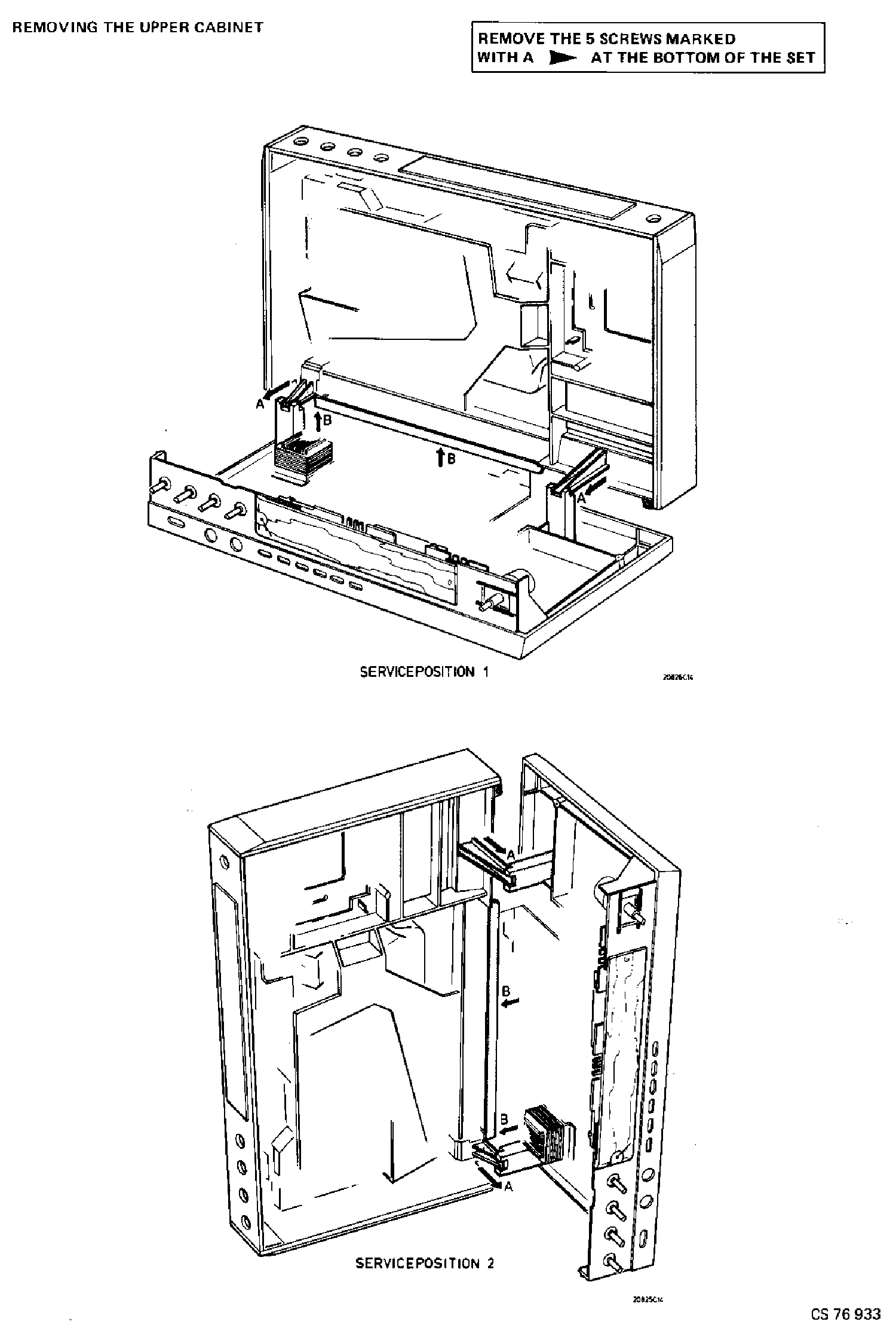 PHILIPS 22AH903-60-75 STEREO CASSETTE RADIO RECORD PLAYER SM service manual (2nd page)