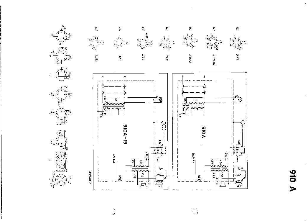 PHILIPS 910A VINTAGE RADIO SM service manual (2nd page)