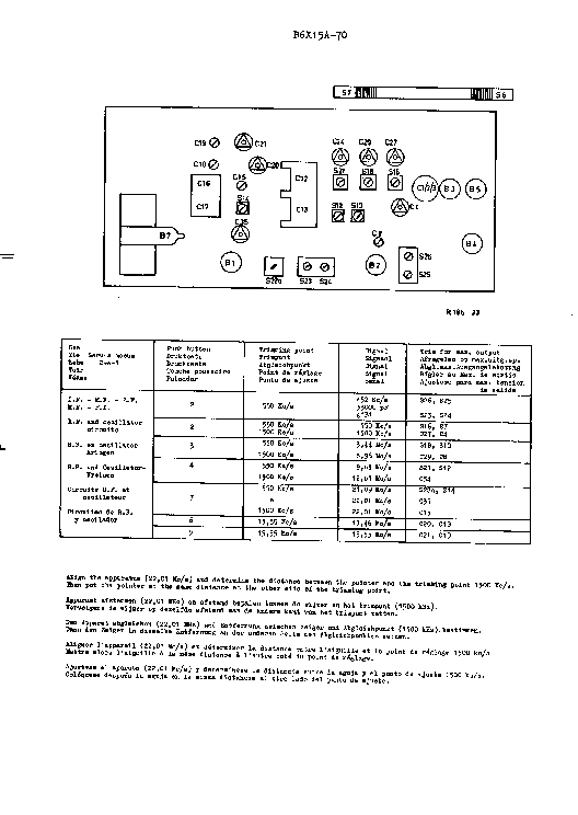 PHILIPS B6X15A service manual (2nd page)