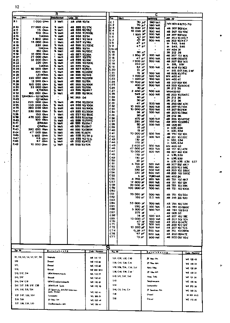 PHILIPS BD333A-01 SAGITTA-333 AM-FM RADIO 1954 SM service manual (2nd page)