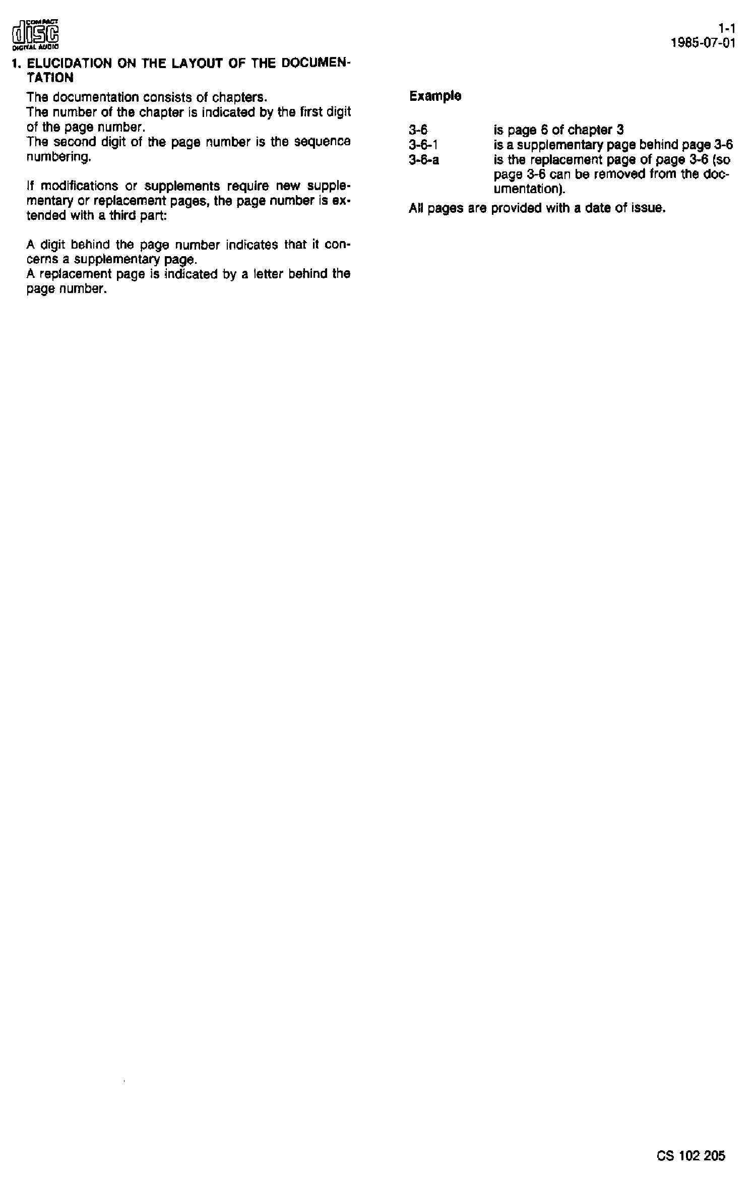 PHILIPS CD150-00-X 01 05-X 07 10 CD-PLAYER 1985 SM service manual (2nd page)