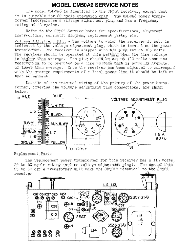 PHILIPS CM50 A 6 RADIO SCH service manual (2nd page)