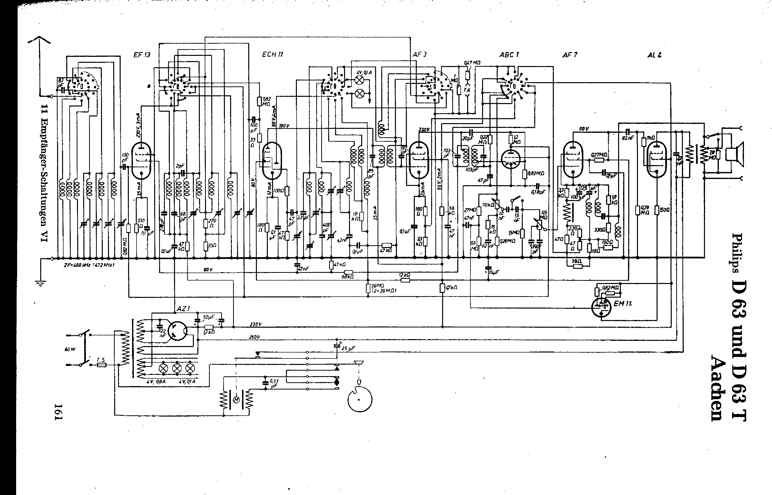 PHILIPS D63 service manual (1st page)