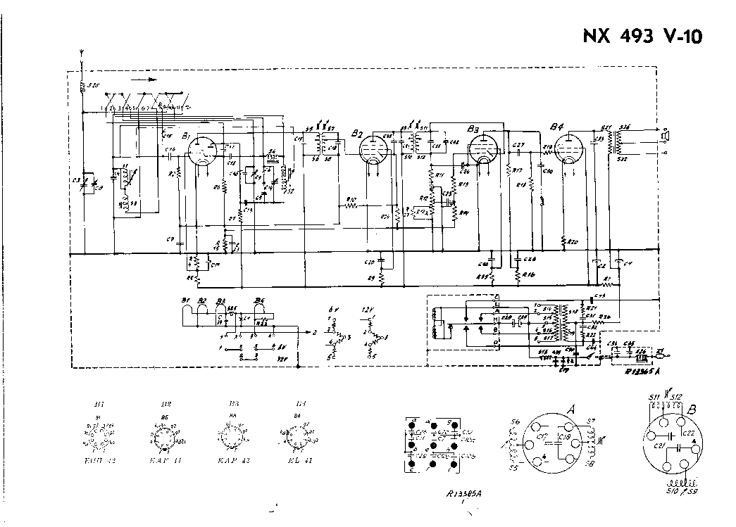 PHILIPS NX493V-10 VINTAGE AUTORADIO SM service manual (2nd page)