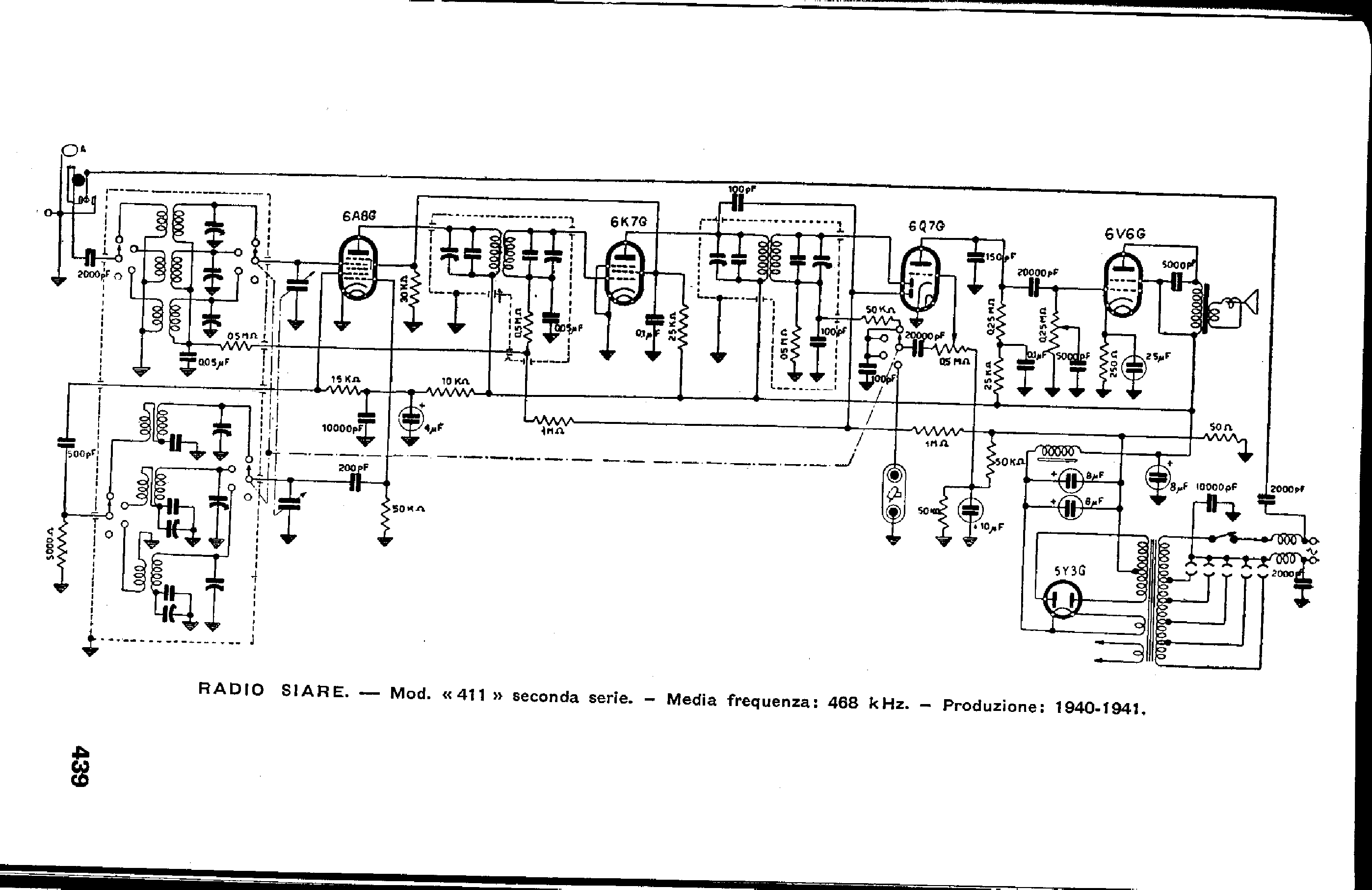 SIARE CROSLEY-S-411-II service manual