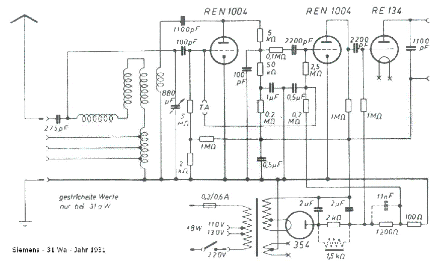 SIEMENS 31-WA service manual