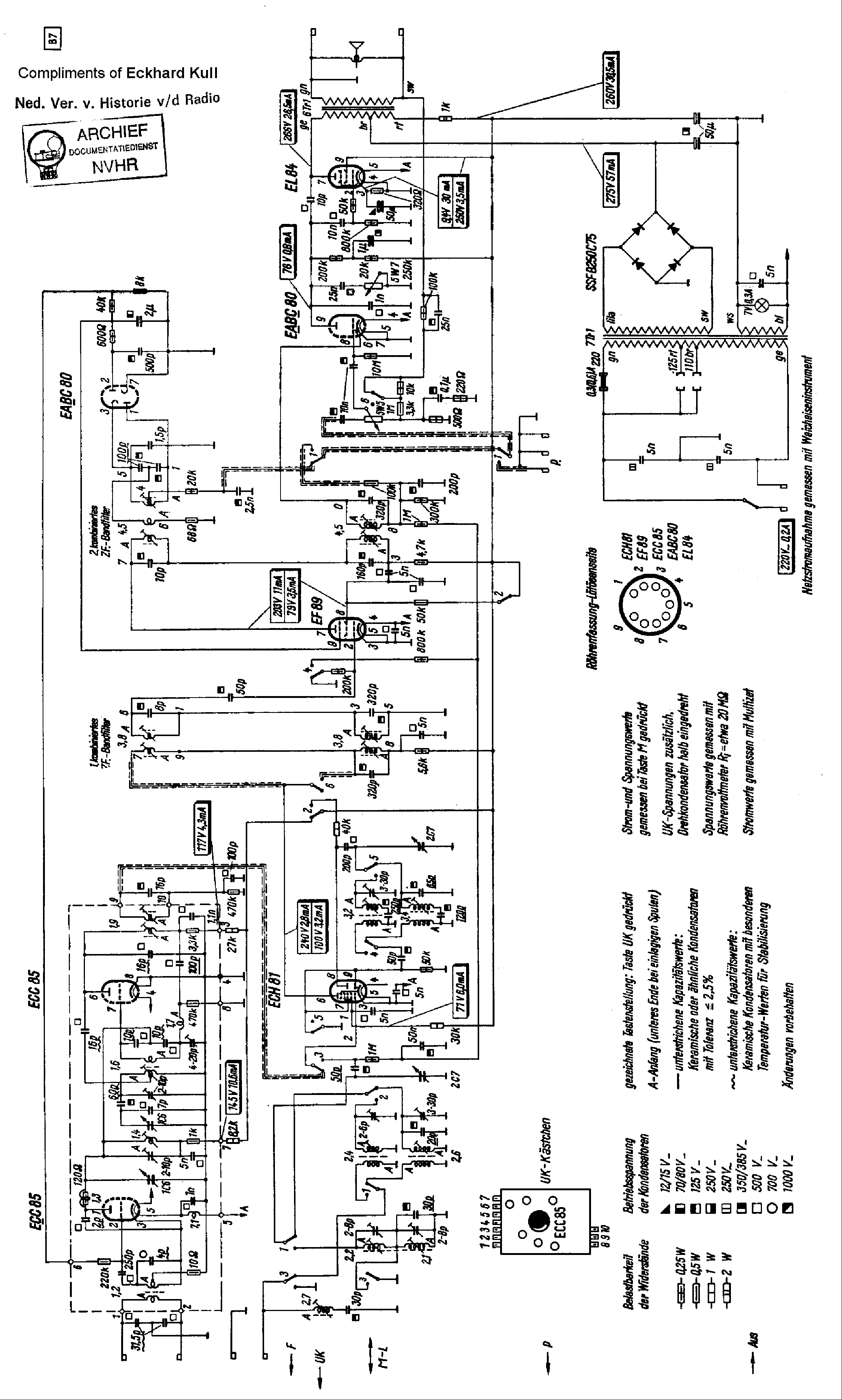 SIEMENS B7 AM-FM RECEIVER SM Service Manual download, schematics ...