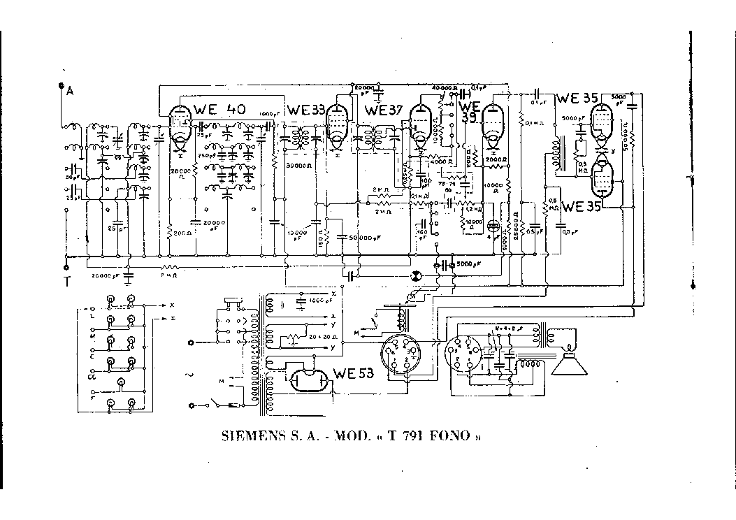 SIEMENS T 791 FONO SCH service manual
