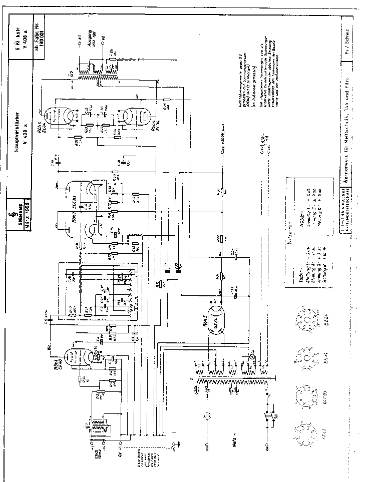 SIEMENS V408A SCH service manual