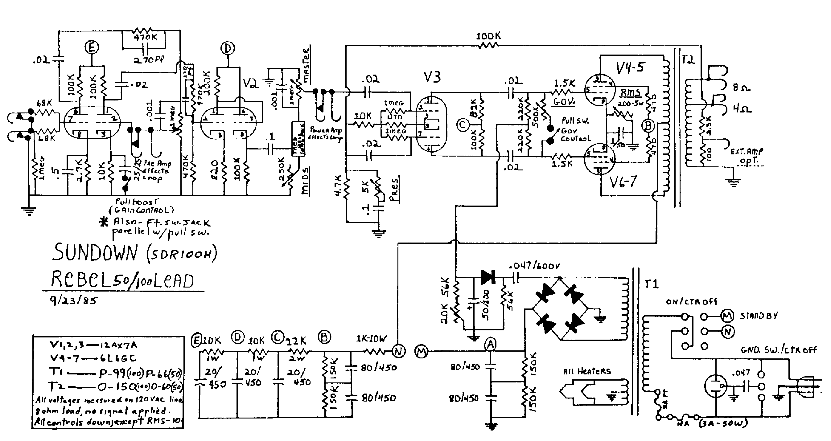 Sd 100 схема