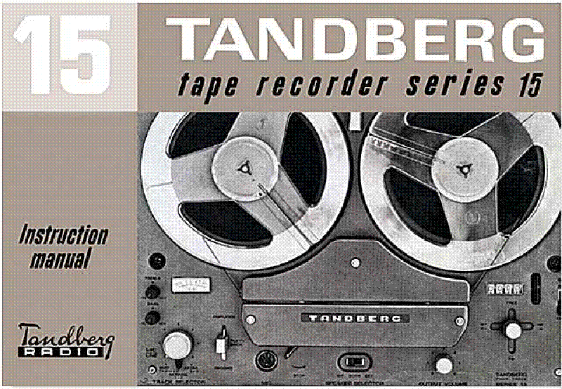 TANDBERG TD20A MAGNETOPHONE SCH Service Manual download, schematics,  eeprom, repair info for electronics experts
