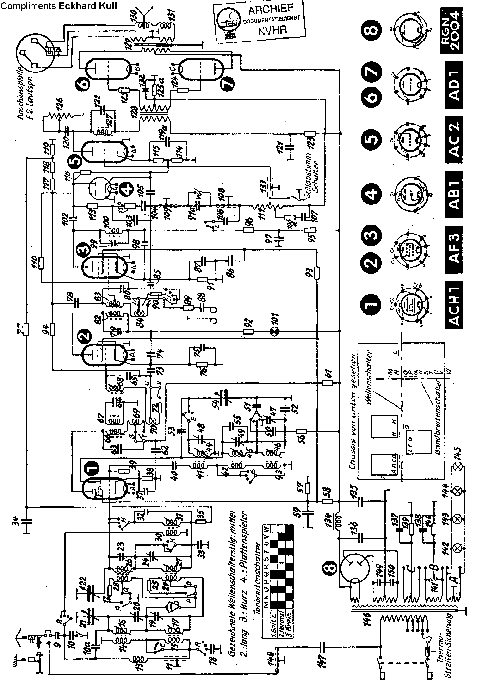 TELEFUNKEN 686WK AC RECEIVER SCH service manual