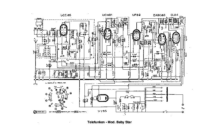 TELEFUNKEN BABY-STAR SCH service manual