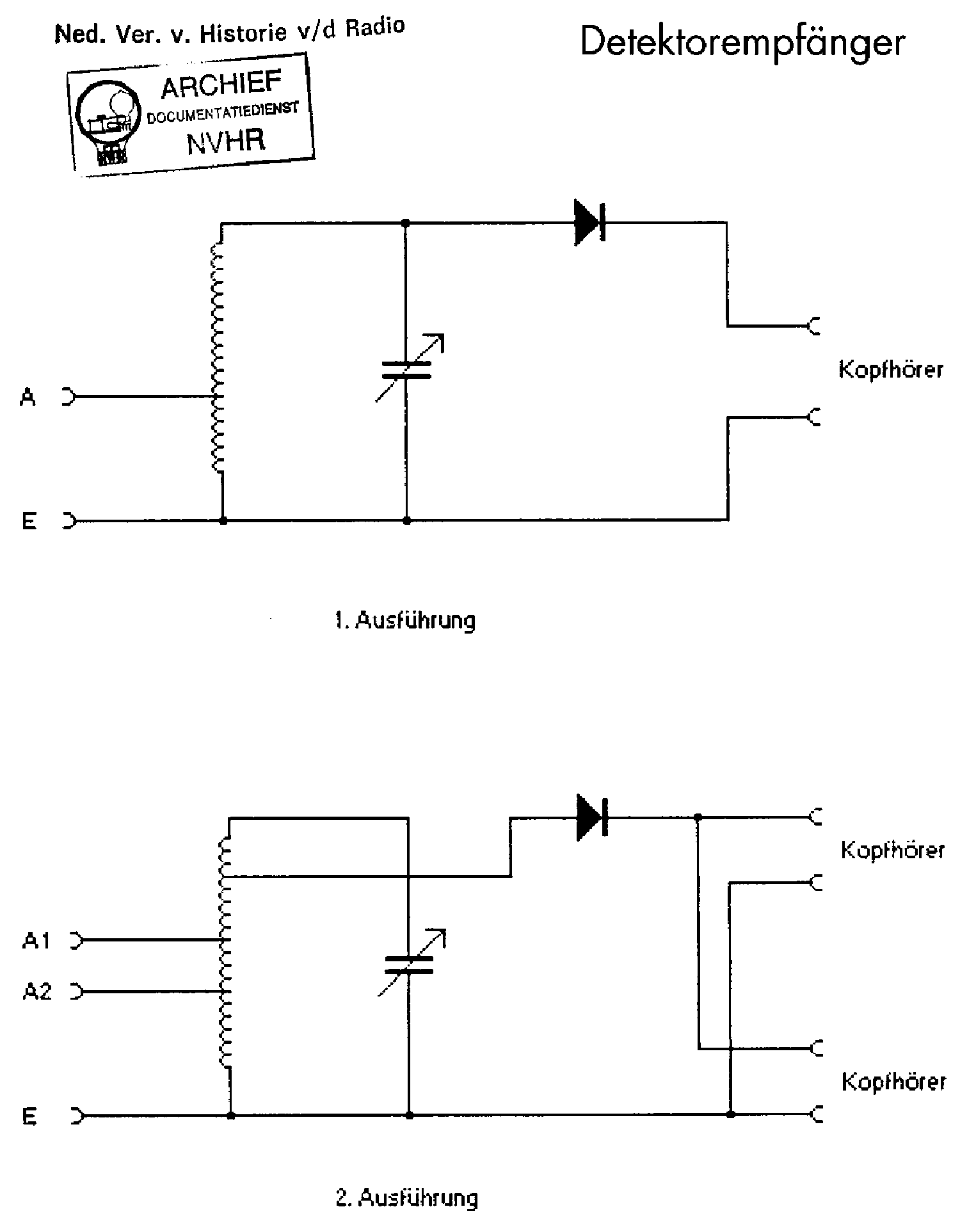 TELEFUNKEN DETEKTOR RECEIVER SCH service manual