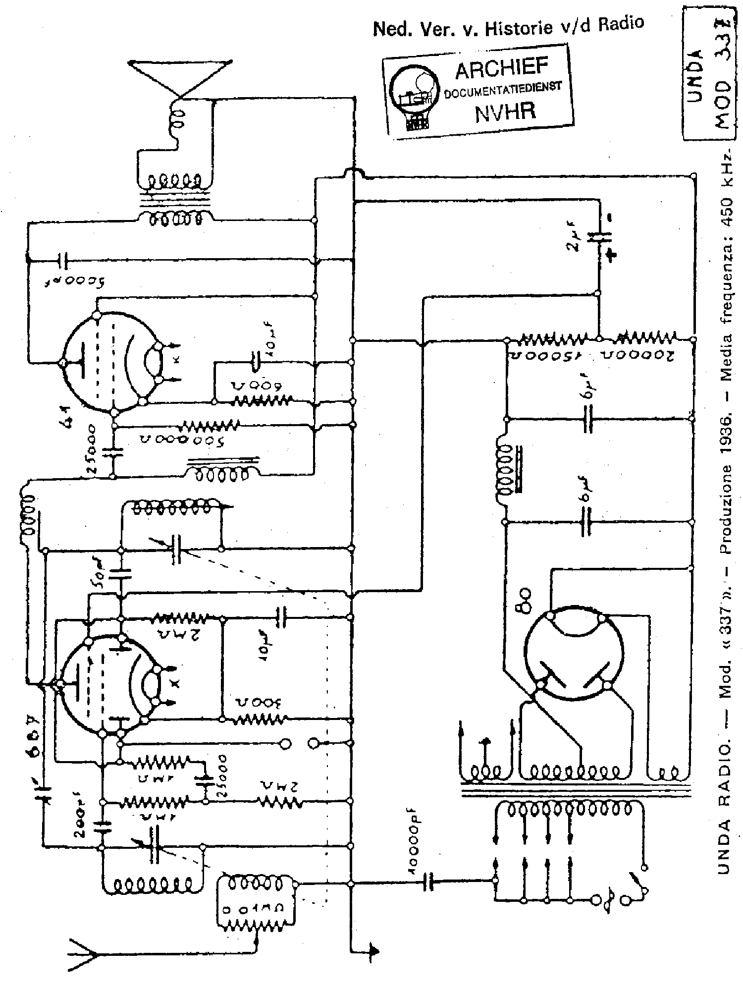 UNDA 337 AC RECEIVER SCH Service Manual download, schematics, eeprom ...