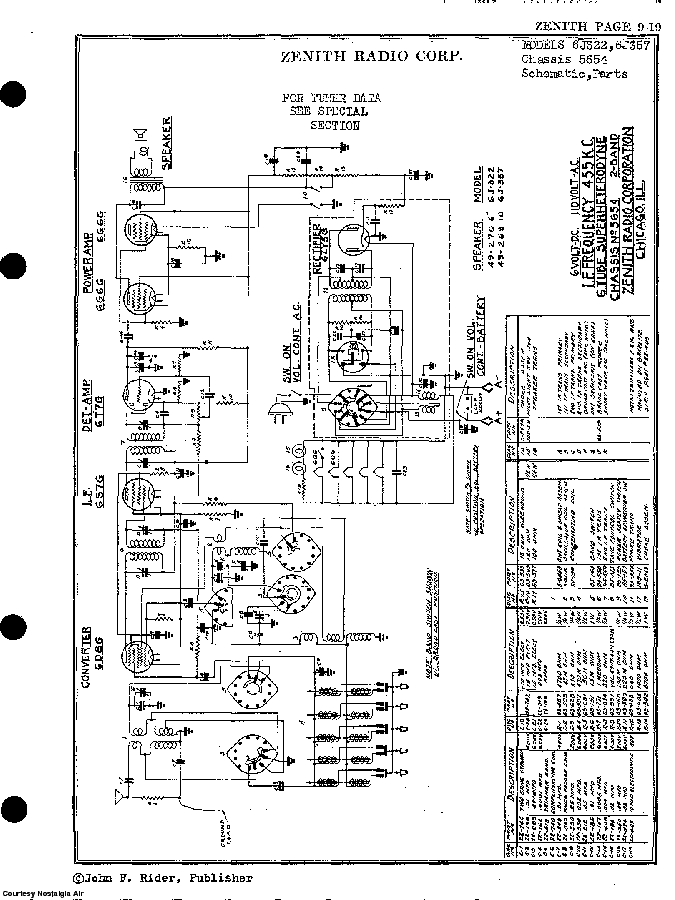 ZENITH 6J322 SCH Service Manual download, schematics, eeprom, repair ...