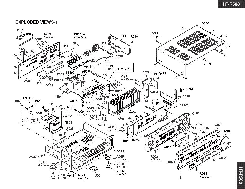 ONKYO HT-R508 SM service manual (2nd page)