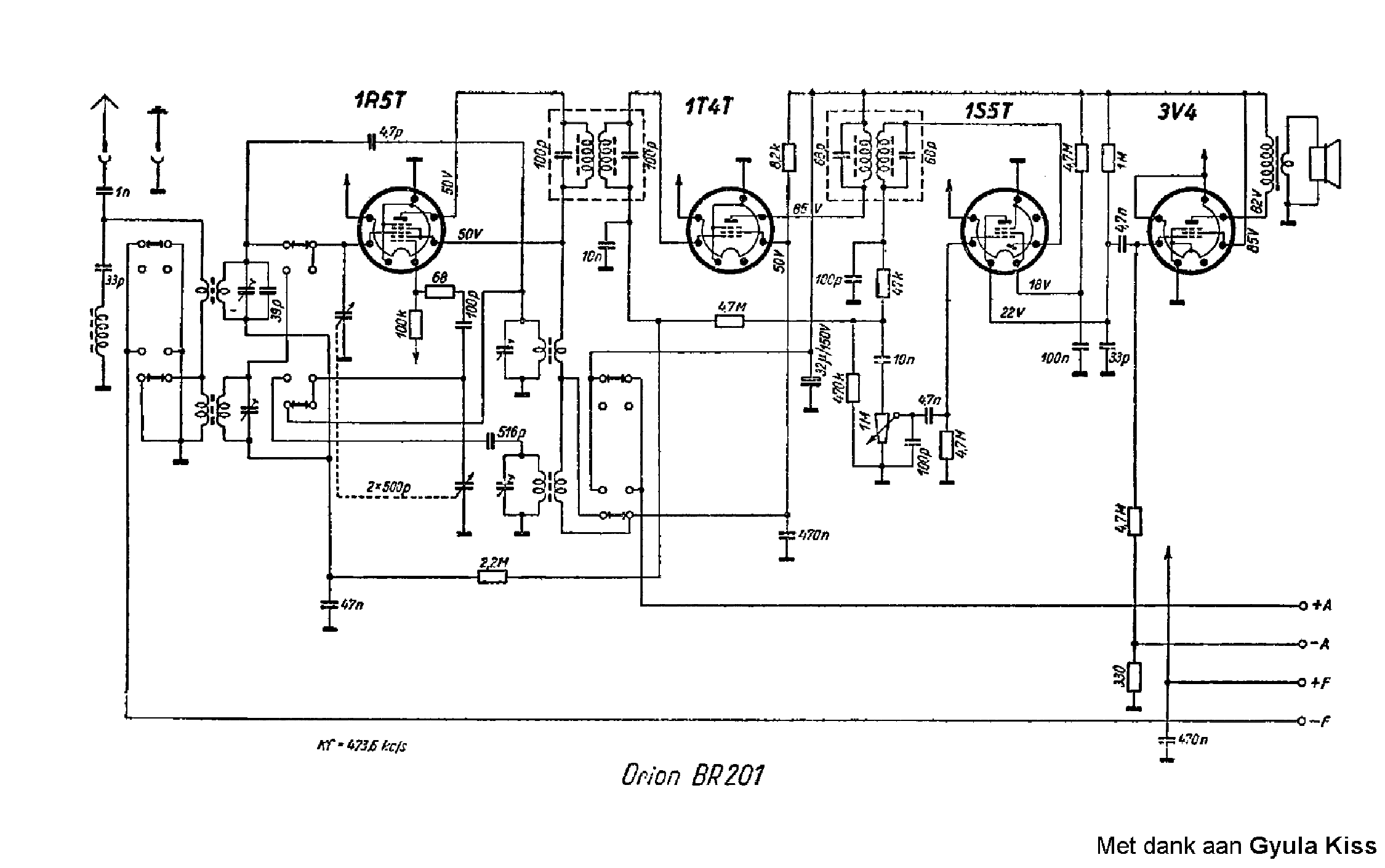 ORION BR201 service manual