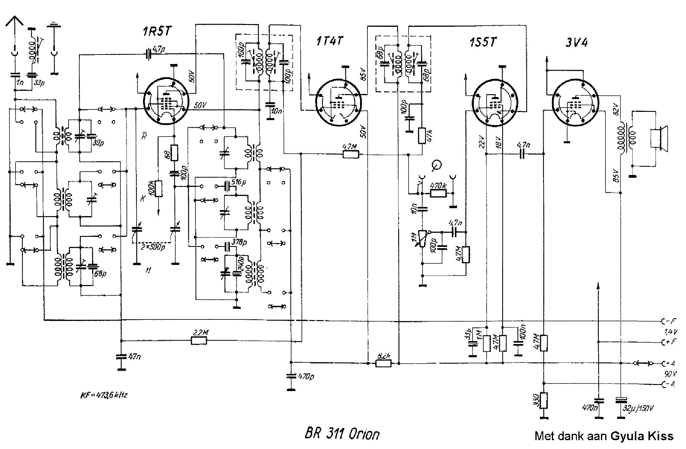 ORION BR311 service manual