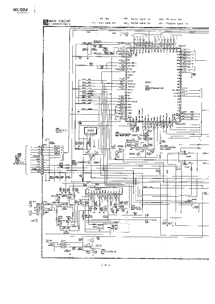 Panasonic rx es23 схема