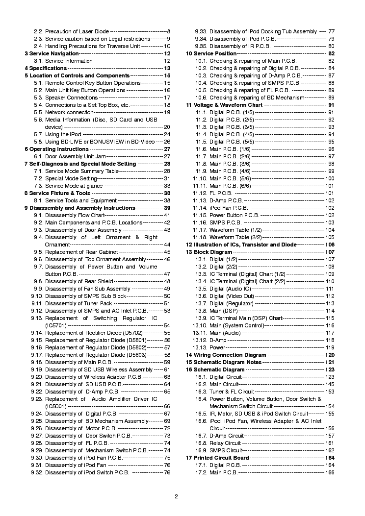 PANASONIC SA-BTX70EB,EG,EF SM service manual (2nd page)