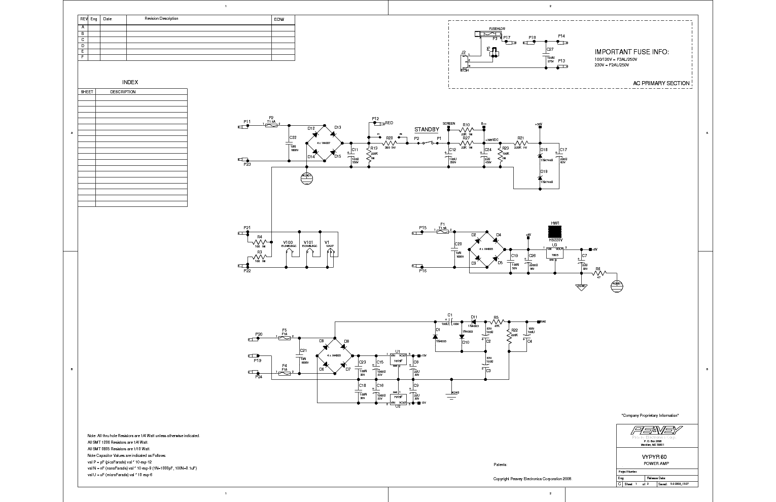 Peavey 5150 preamp схема