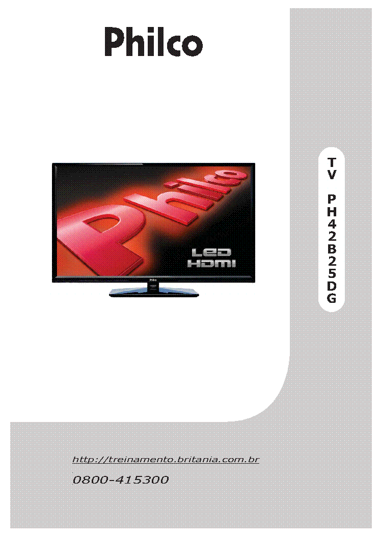 PHILCO PH42B25DG SCH service manual