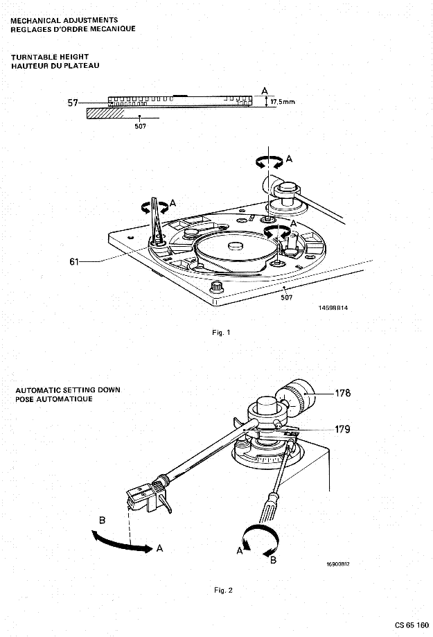 PHILIPS 22AF684 TURNTABLE service manual (2nd page)