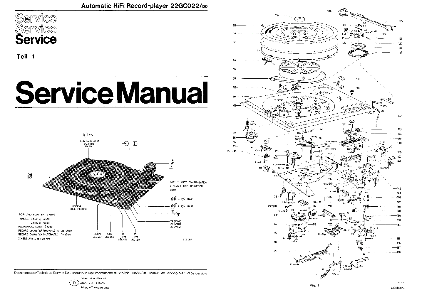 PHILIPS 22GA222 service manual (2nd page)